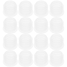  100 Pcs Bottle Stopper Pipe Tubing End Cap Lids Dispenser Tip Caps