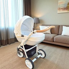 RoanBass pushchair, white
