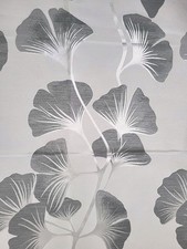 LAURA ASHLEY Georgina Pale Charcoal Fabric Roll Offcut L1.80m x W1.40m *NEW*