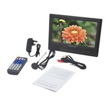 2023 9'' NEW Portable TV 1080P HD Digital Television Player Rechargeable UK