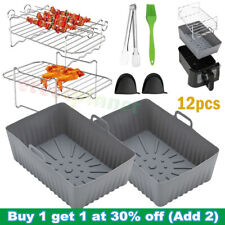 12PC Air Fryer Silicone Liner