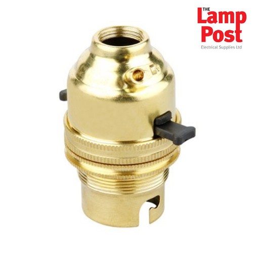 Brass lampholder lamp - lampholder, holder
