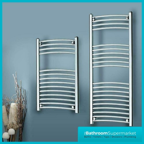 500mm curved chrome heated - curved,