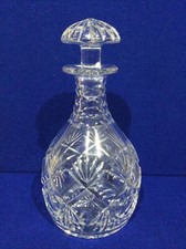 Webb Corbett Hand Cut  Crystal Decanter