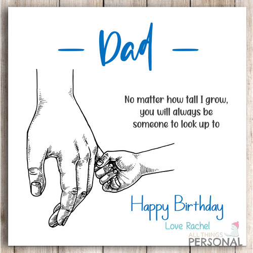 Birthday card for dad - card,