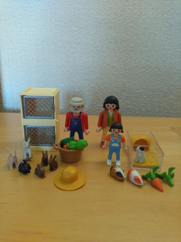 Playmobil 4491 rabbit - rabbit, pen