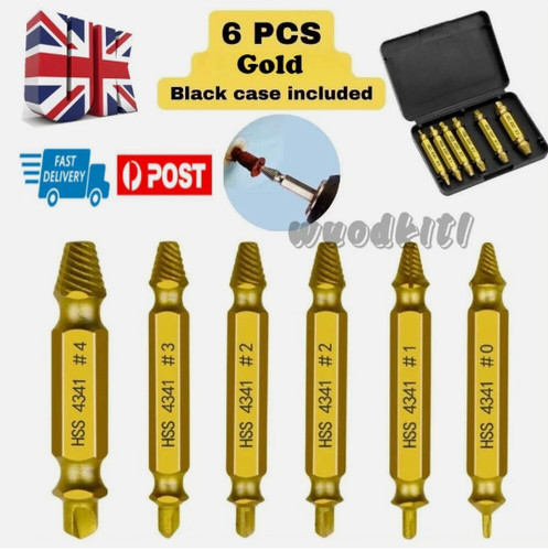 6pcs broken damaged screw - 6pcs,