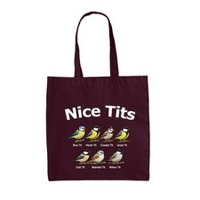 Nice canvas tote bag tit - nice,