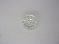 10 x Transparent Round Glitter