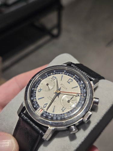 Vintage elvia chronograph - vintage,