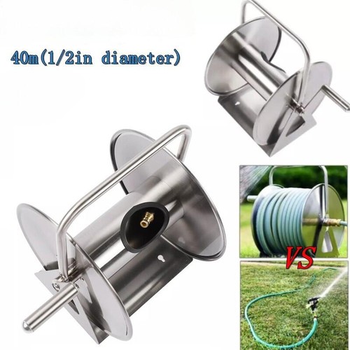 Stainless steel hose reel - steel,