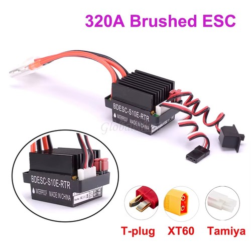 Waterproof brushed 320a esc - waterproof,