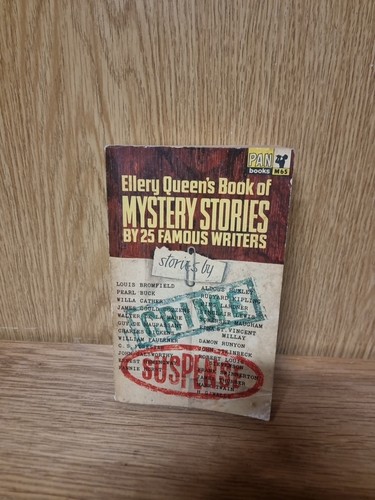 Ellery queen book mystery - ellery,