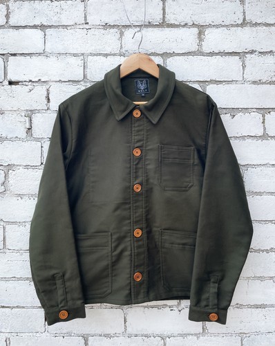 French chore jacket moleskin - jacket,