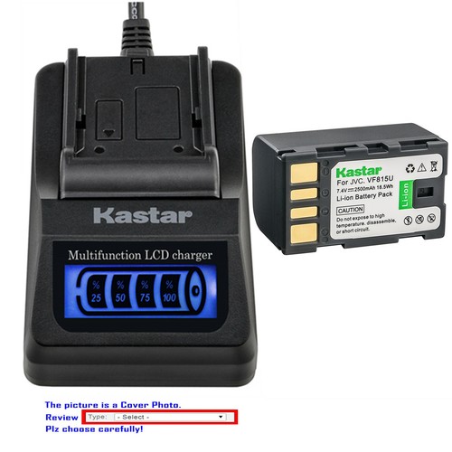 Kastar battery lcd quick - kastar,