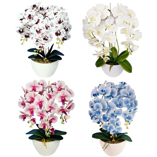 Artificial butterfly orchid - artificial, in