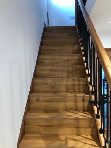 Oak stair treads and risers - treads,