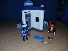 Playmobil  70498 Police Starter Set With Officer & Robber Used / Clearance