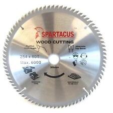 Spartacus Wood Cutting Saw Blade 254 mm x 80 Teeth x 30mm Metabo KGS254M