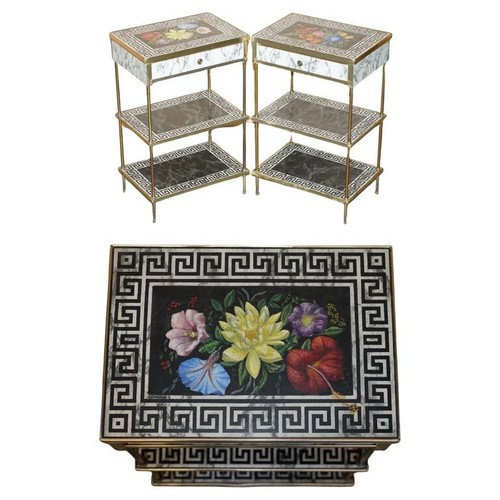 Pair regency style faux - pair,