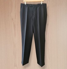 Mens Bhs Black Smart Trousers