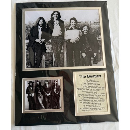 The beatles matted photo - matted,