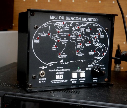 Mfj 890 atomic clock dx - clock,