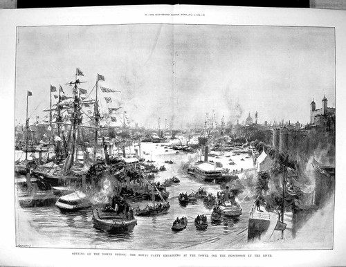 Old 1894 opening - opening, bridge