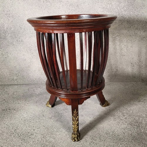 Antique mahogany jardiniere - antique,