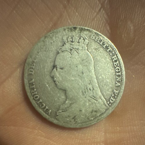 1889 queen victoria - queen, shilling