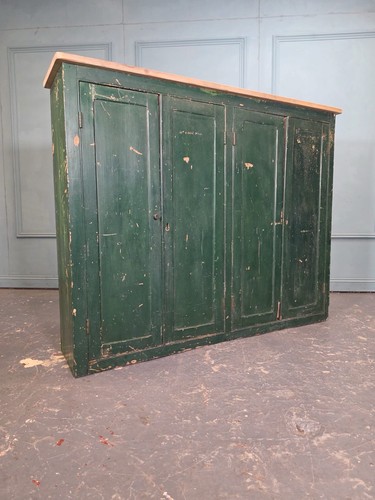 Large antique pine school - pine,