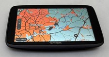 TOMTOM GO 6200 6" SAT NAV SYSTEM UK EUROPE MAPS WORKS PERFECT VG CONDITION