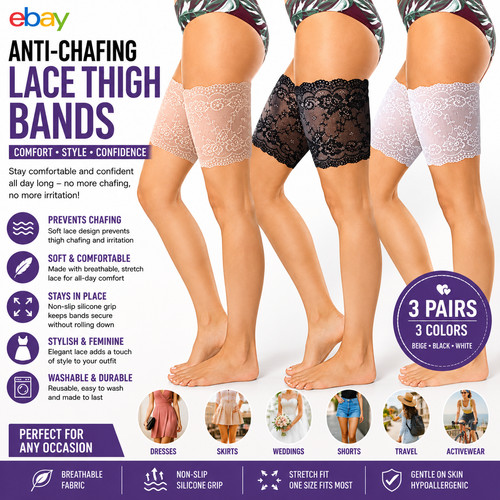 Lace thigh chub rub - lace,