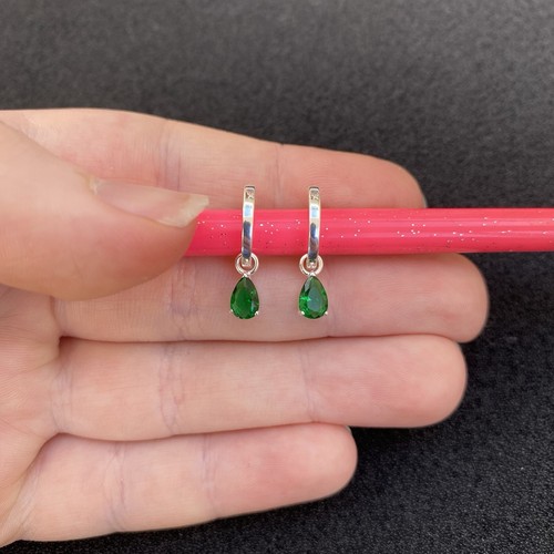 Sterling silver emerald - sterling,