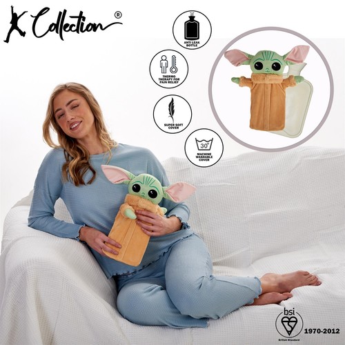 Novelty hot water bottle with - hot,