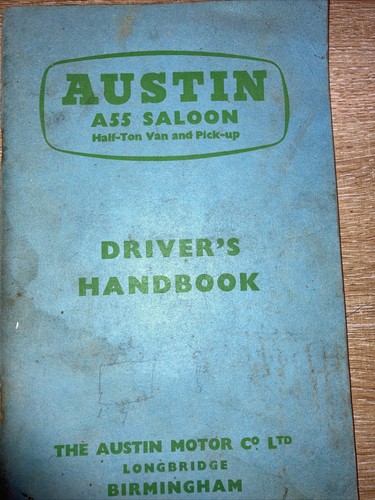 Driver handbook austin - austin, a55