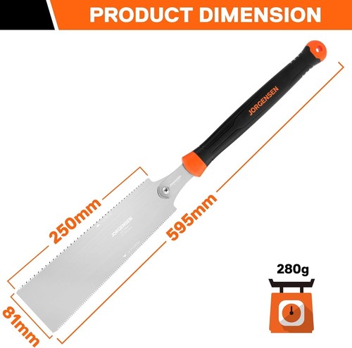 Japanese hand saw 250mm - 250mm, double