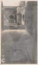 POMPEII, HOUSES, Italy - Vintage 4.25 x 2.5 Inch PHOTO (1932)