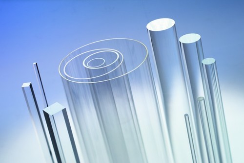 Plexiglas round rod - xt, 25