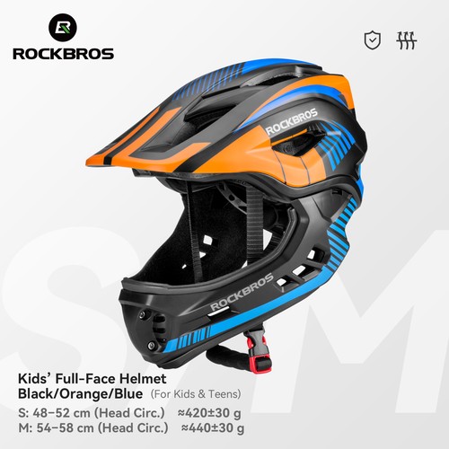Rockbros kids bike helmet - bike, in