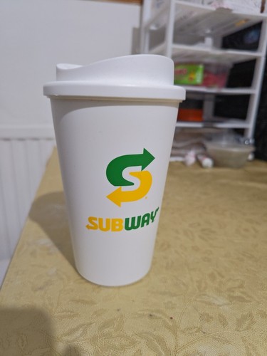 Subway branded coffee cup mug - subway,