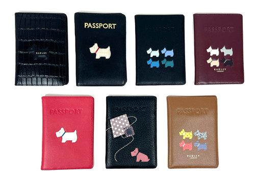 Radley leather passport holder - leather,