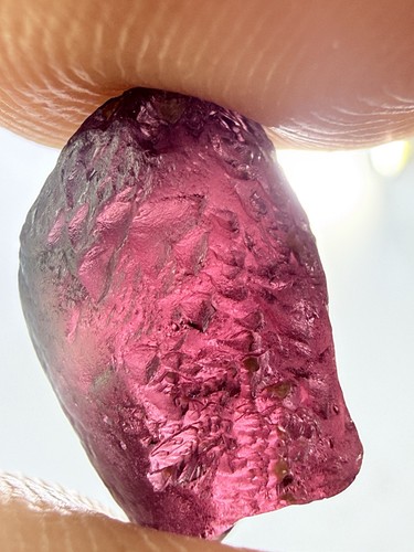 Natural garnet - ct,