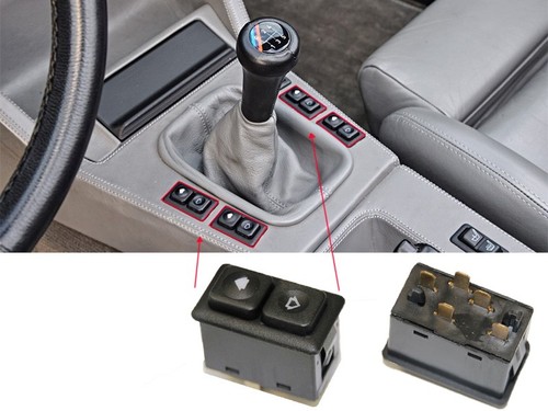 Power window switch power