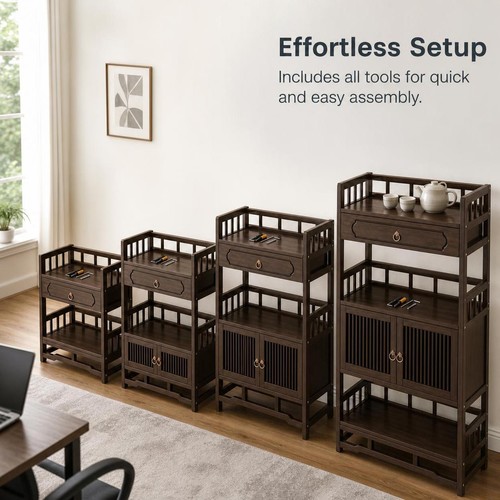 Wooden sideboard office - wooden,