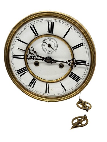 Day german wall clock - 8-day,
