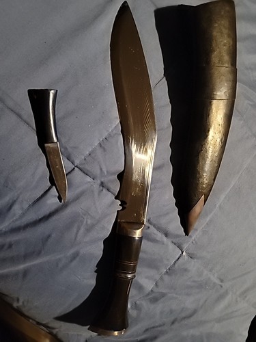 Antique kukri gurkha fighting - kukri,