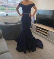 Pia Michi Navy Prom Dress Size