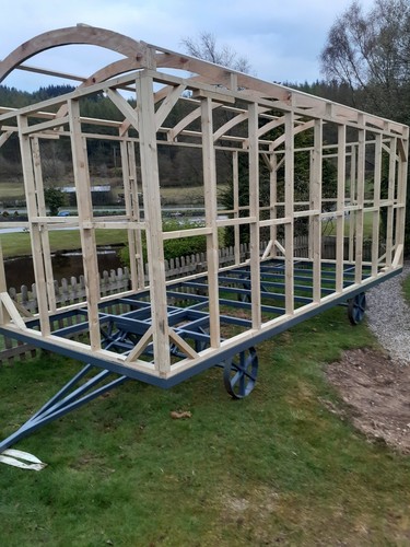 Shepherd hut chassis 16x8ft