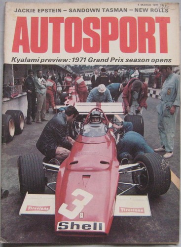 Autosport magazine march - autosport,